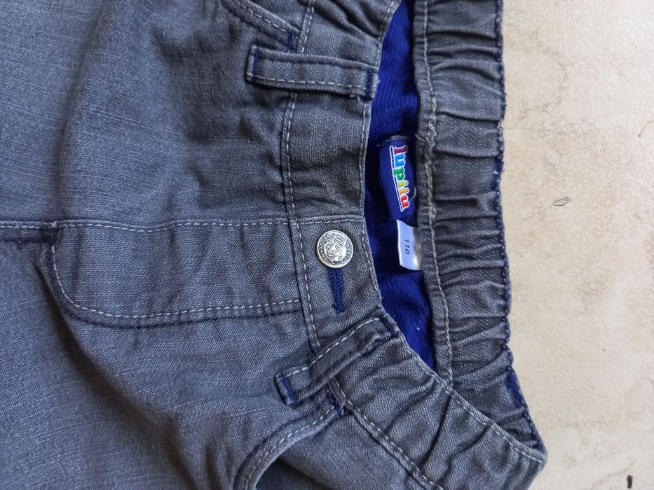Spodnie chłopięce ocieplane jeans firmy lupilu