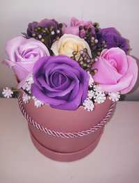 Flower Box z róż mydlanych