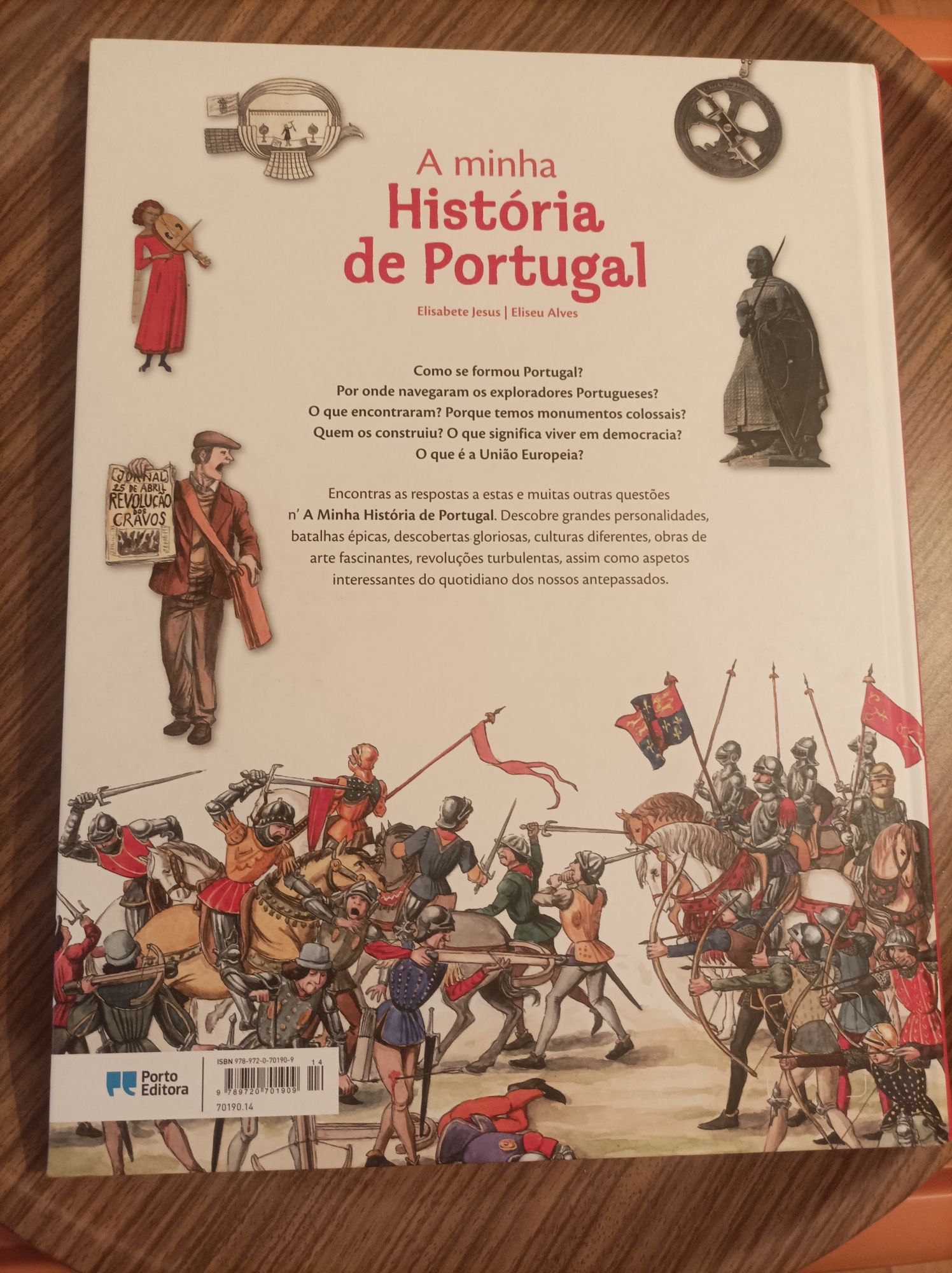 Livro "A minha História de Portugal"