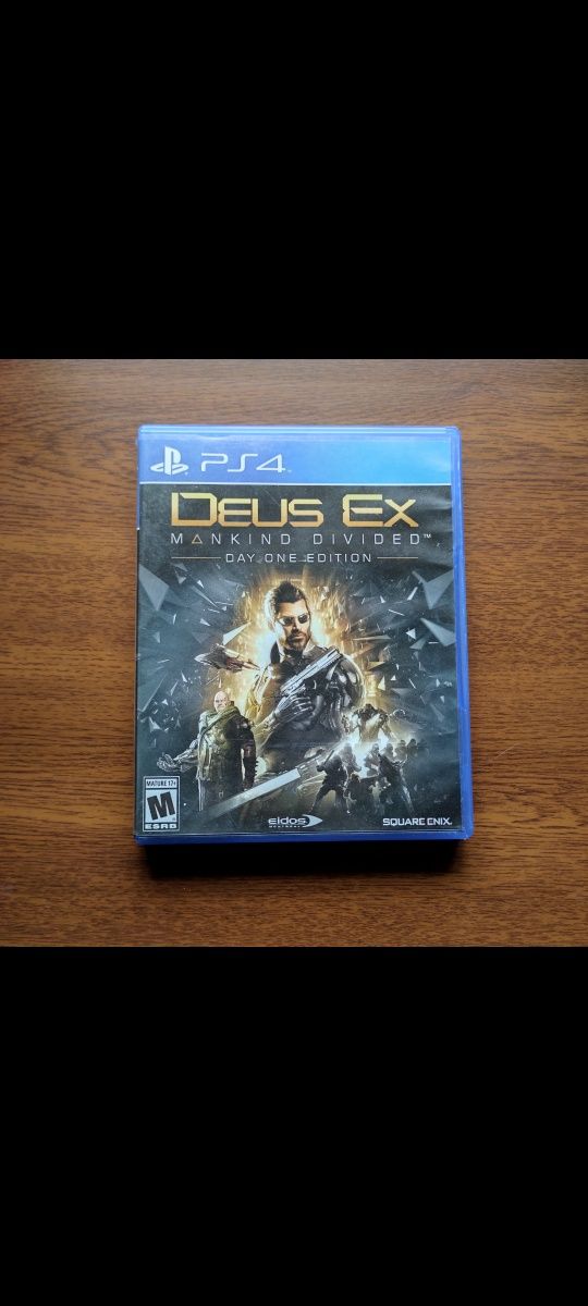 Deus Ex Mankind Divided ps4 диск