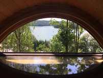 Domek Dom SAUNA BALIA Jacuzzi letniskowy całoroczny Kaszuby Ostrzyce