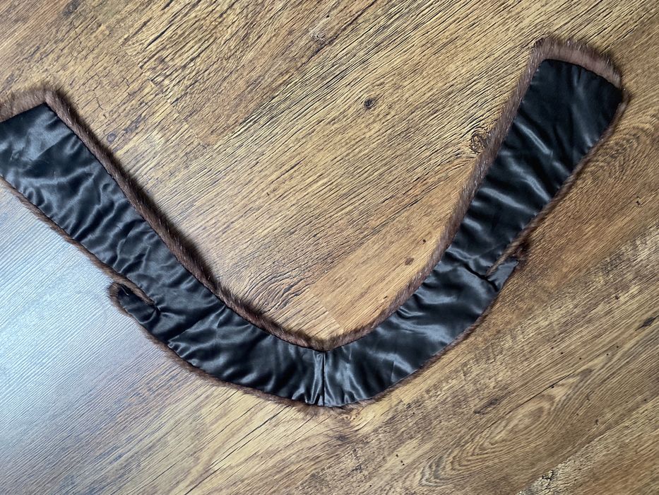 Kolnierz futro futerko naturalnw obszycie do plaszcza