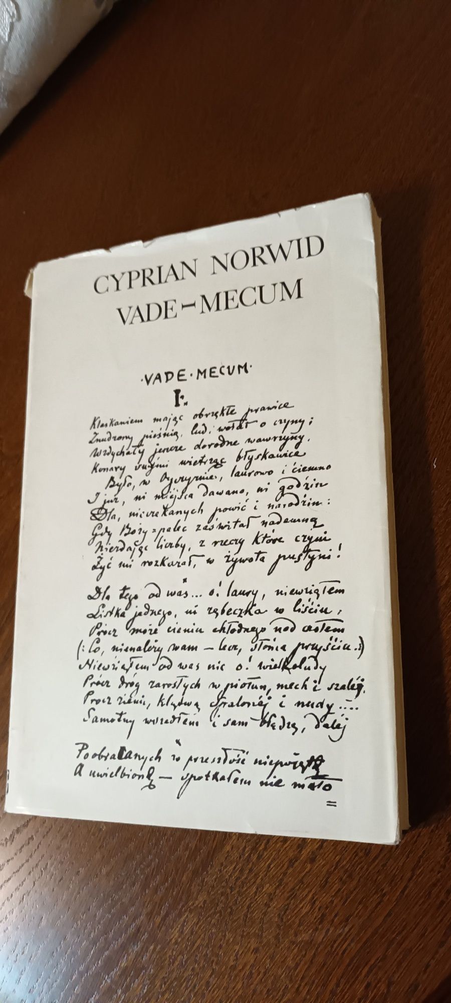 Vade-Mecum Cyprian Norwid