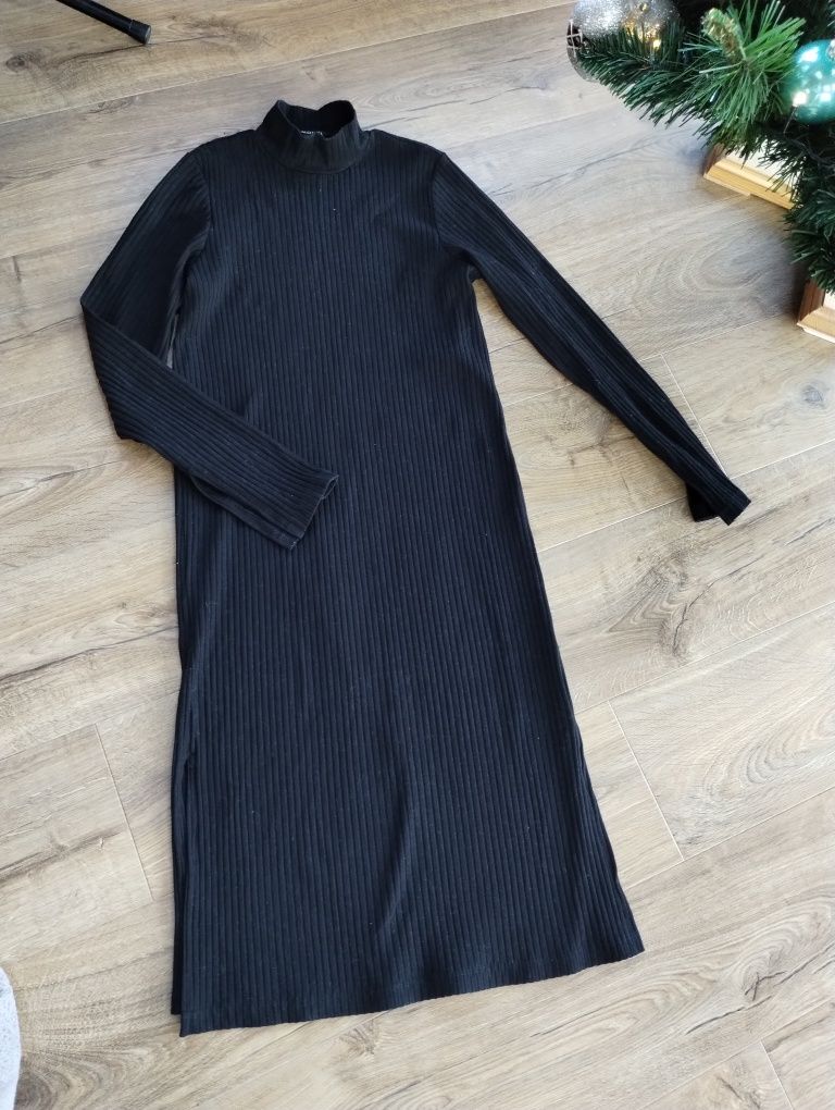 Sukienka basic czarna midi Monki S/M