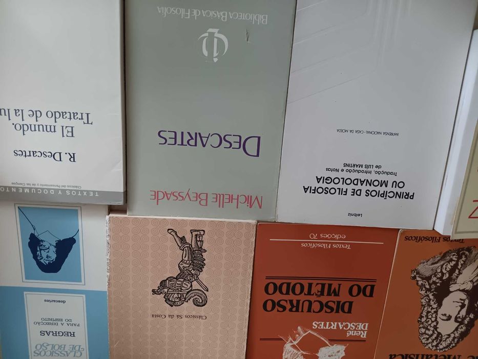 Descartes Pascal Espinosa Leibniz Vários Livros