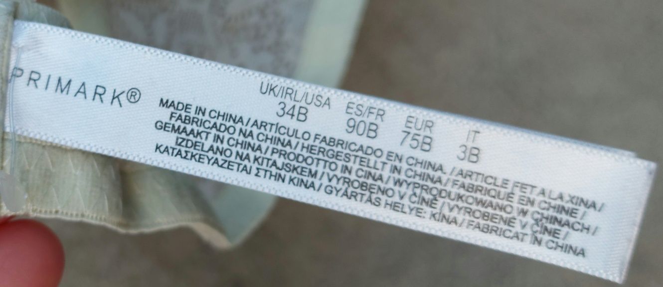 Biustonosz PRIMARK rozmiar 75B - nowy