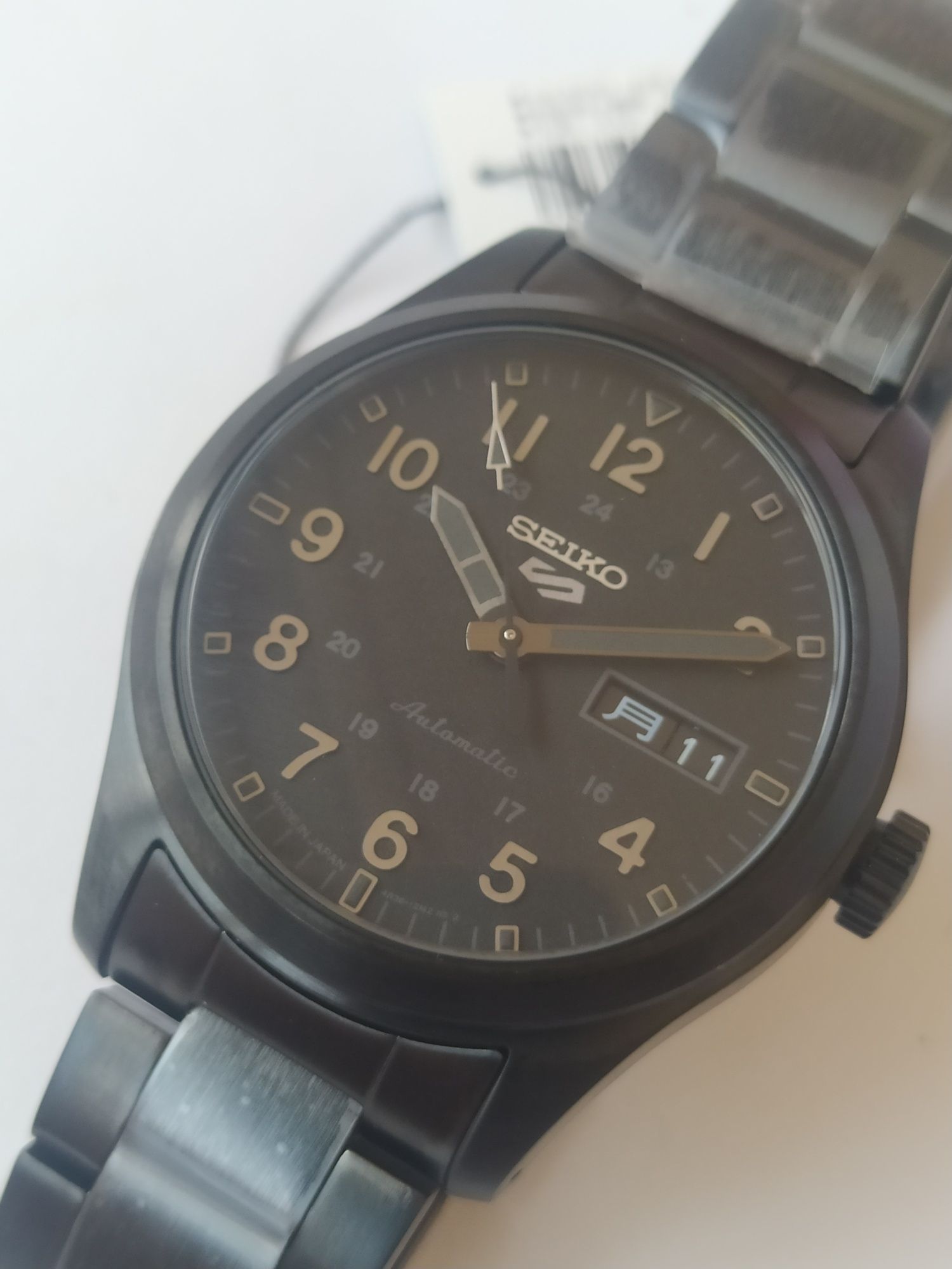 *Novo* Seiko sbsa165 Full Black metal Made Japan JDM (39,5 mm)