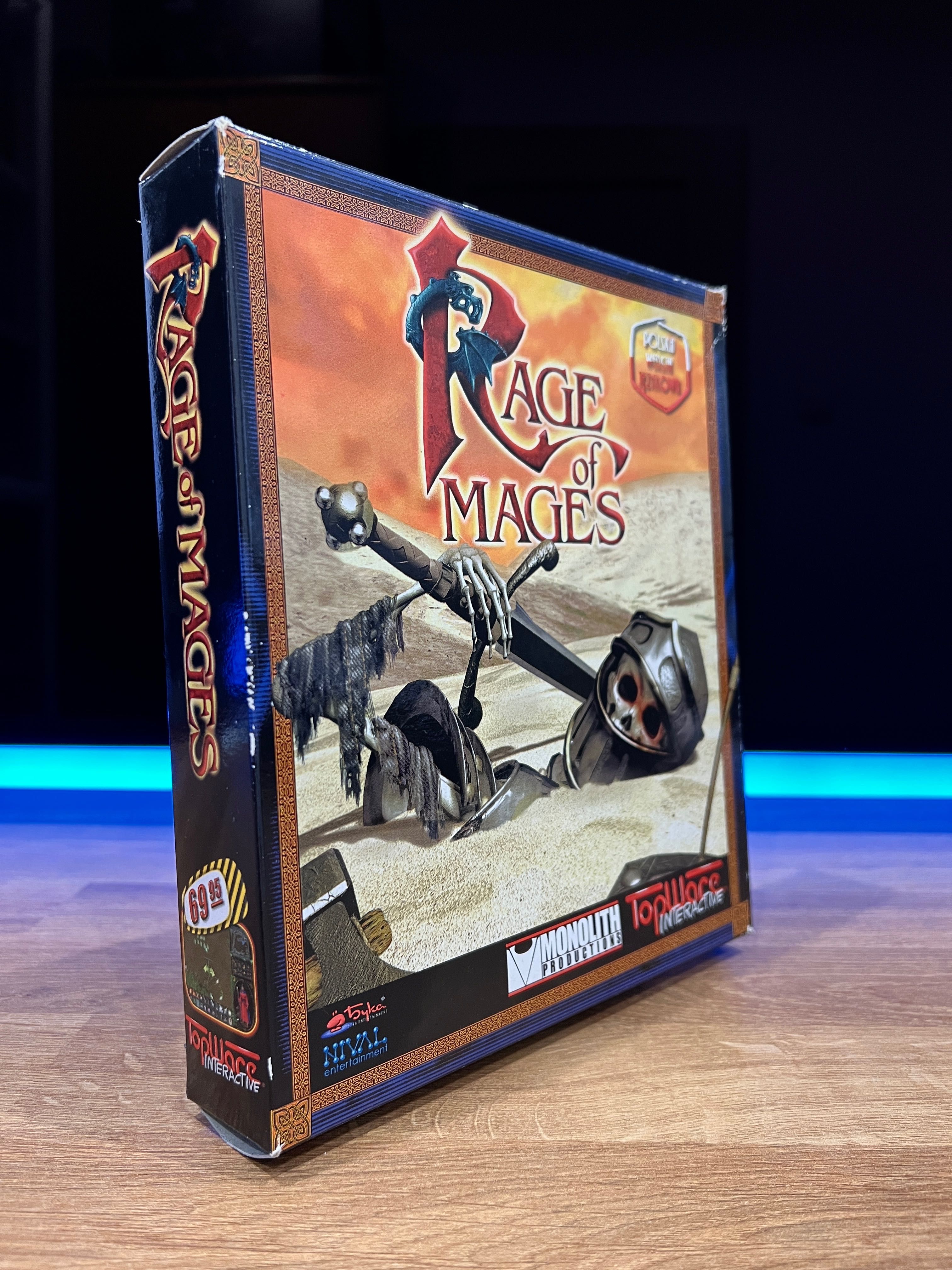 Rage of Mages (PC PL 1999) BIG BOX polskie premierowe wydanie