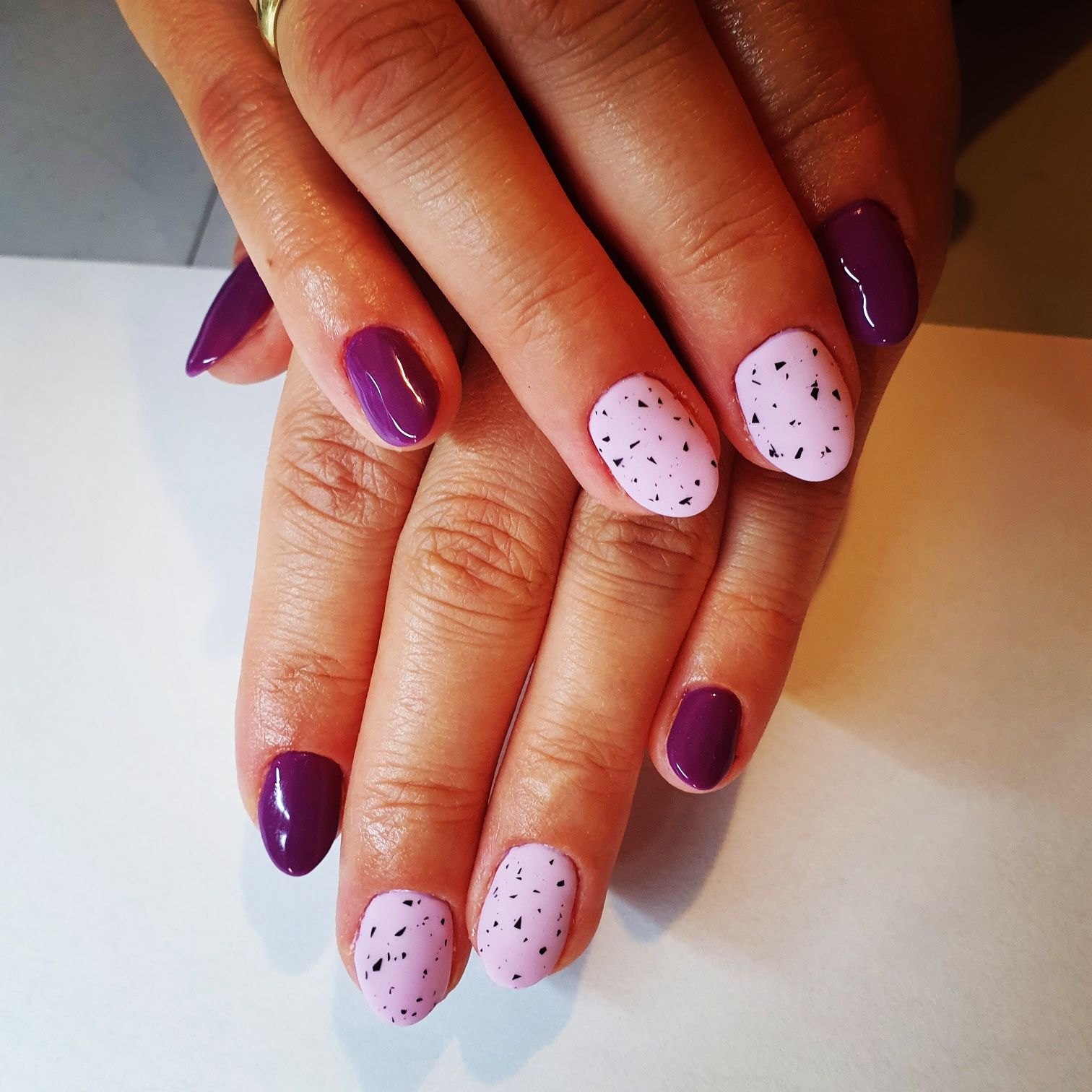 Paznokcie hybrydowe manicure pedicure przedłużanie hybryda Lublin