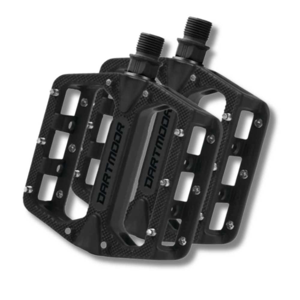 Wytrzymałe PEDAŁY rowerowe PLATFORMOWE do roweru MTB aluminiowe MOCNE