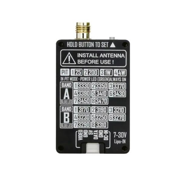 Відеопередавач VTX RushFPV 3.3G 4W VTX