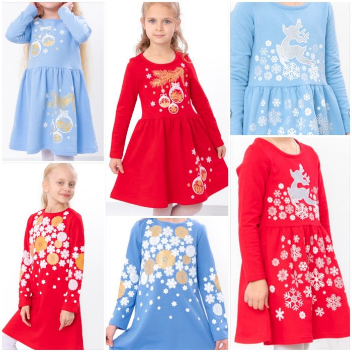 АКЦІЯ!!!Новорічні сукні р.98-134, сукня сніжинки,дівчинка, платья