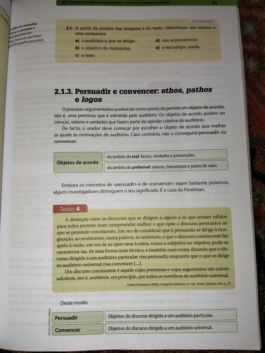 Manual de Filosofia " Novos Contextos" 11° Ano - Novo