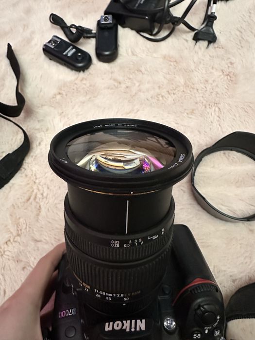 Sigma 17-50 + Nikon D7000 (повний набір фотографа штатив + освітлення)