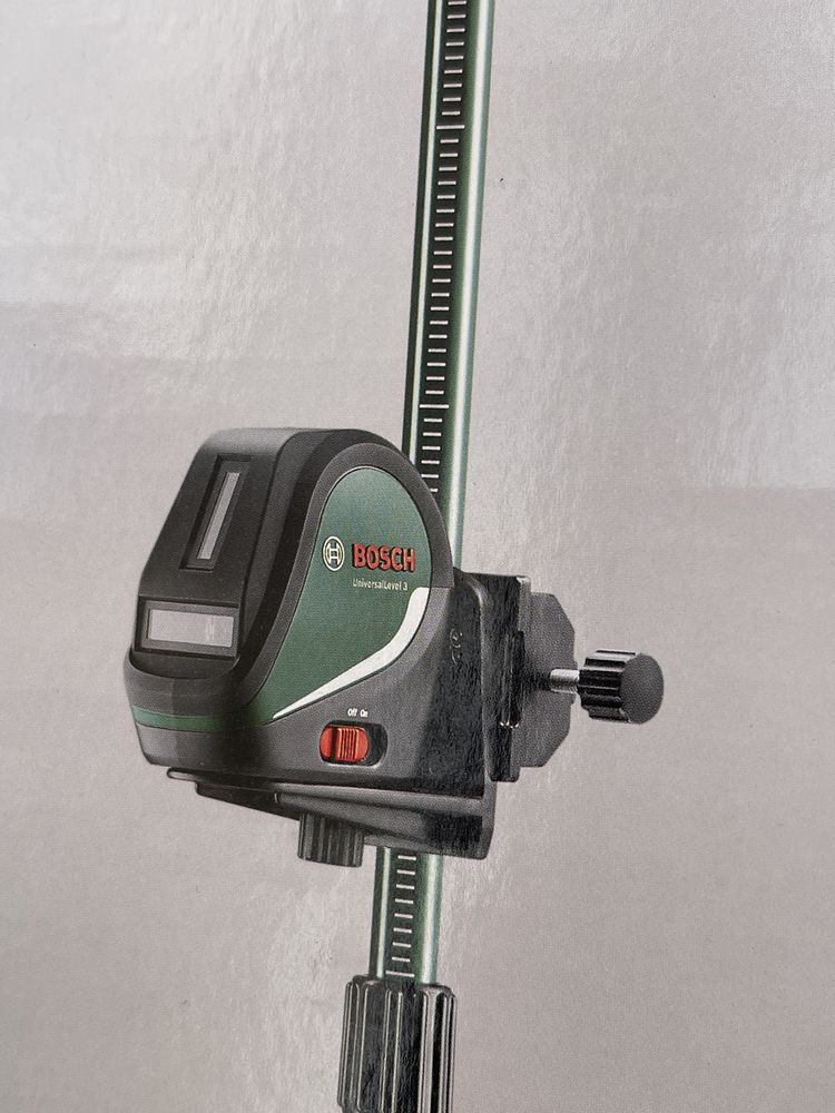 Bosch laser krzyżowy Universal Level 3 + TP320 komplet teleskop NOWY