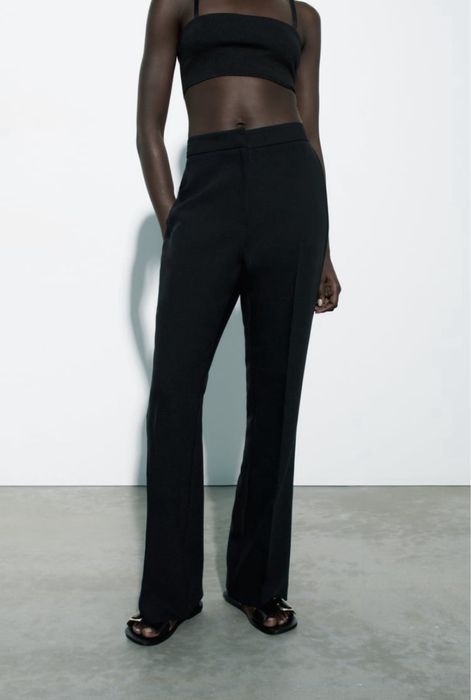 Штани брюки slim fit кльош Zara