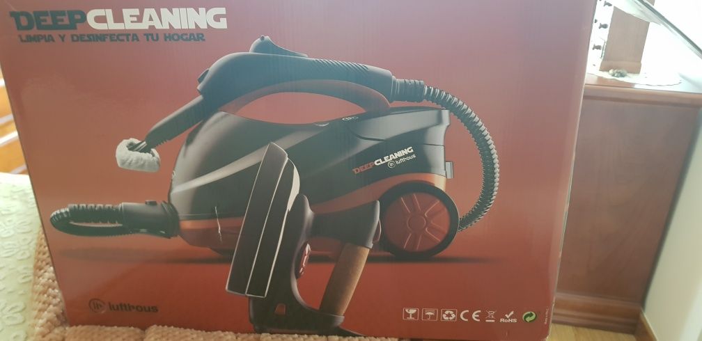 Vaporeta professional com ferro de engomar