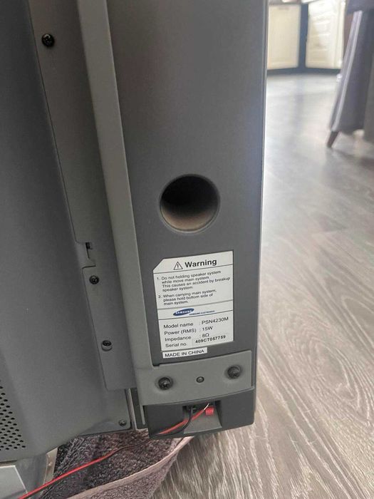 Telewizor Samsung (Plazma) + Głośniki