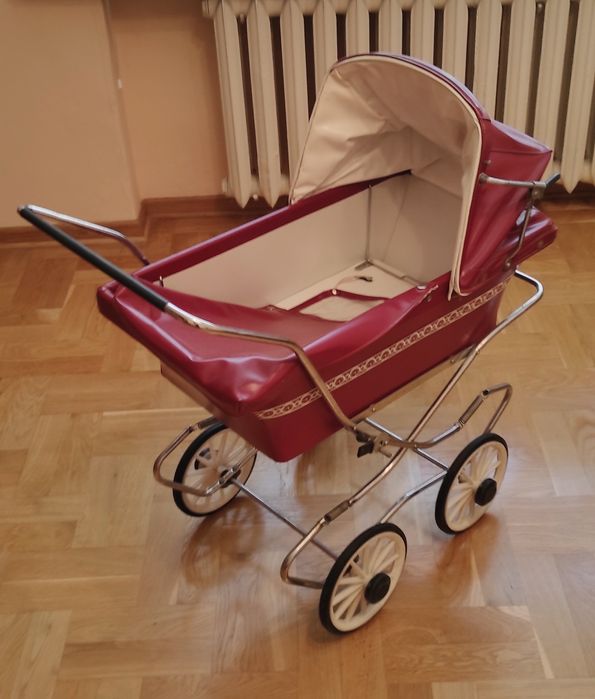 Wózek dla lalek retro PRL vintage lata 80