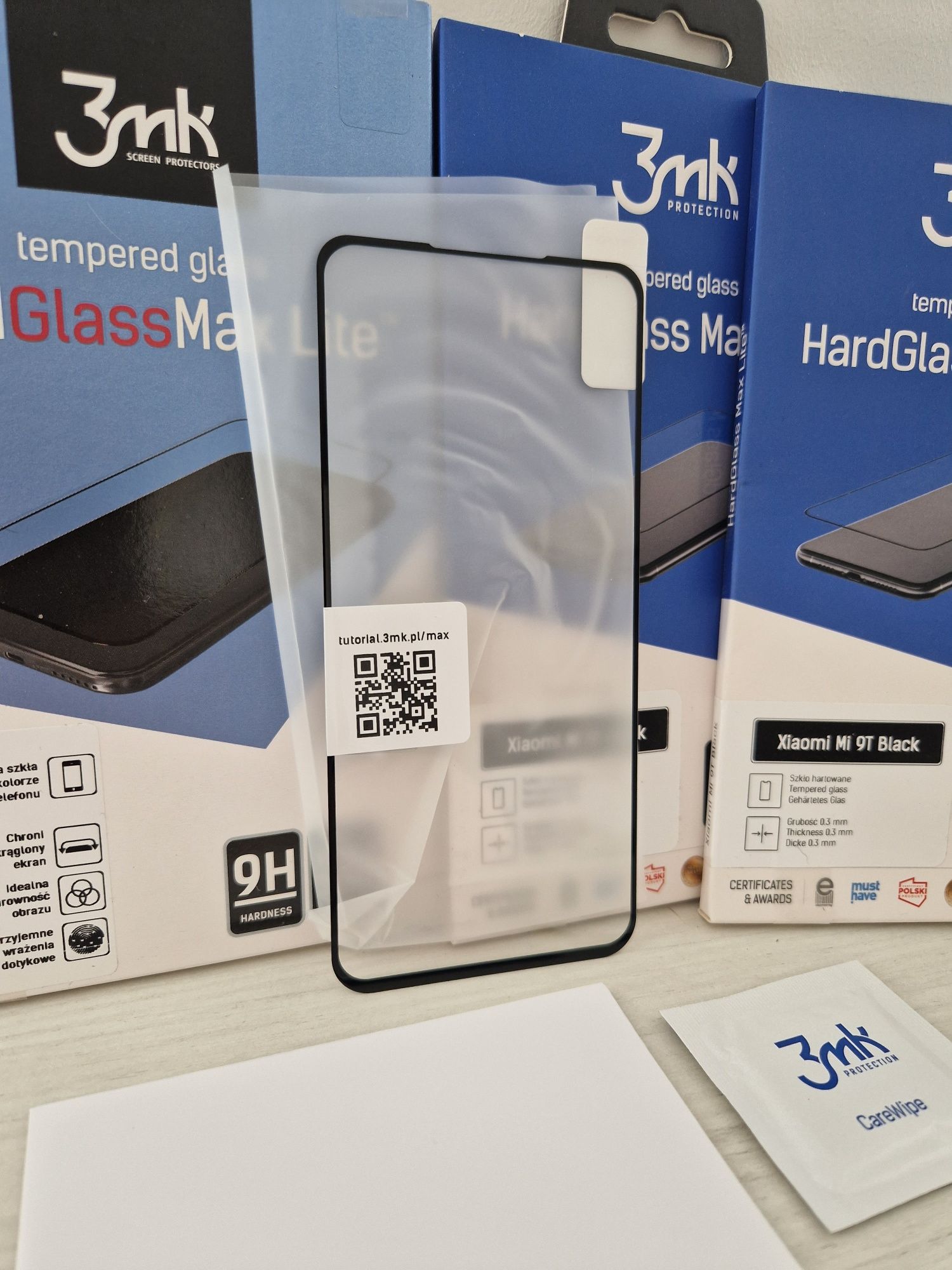 Hartowane szkło 3MK HardGlass Max Lite do Xiaomi Mi 9T