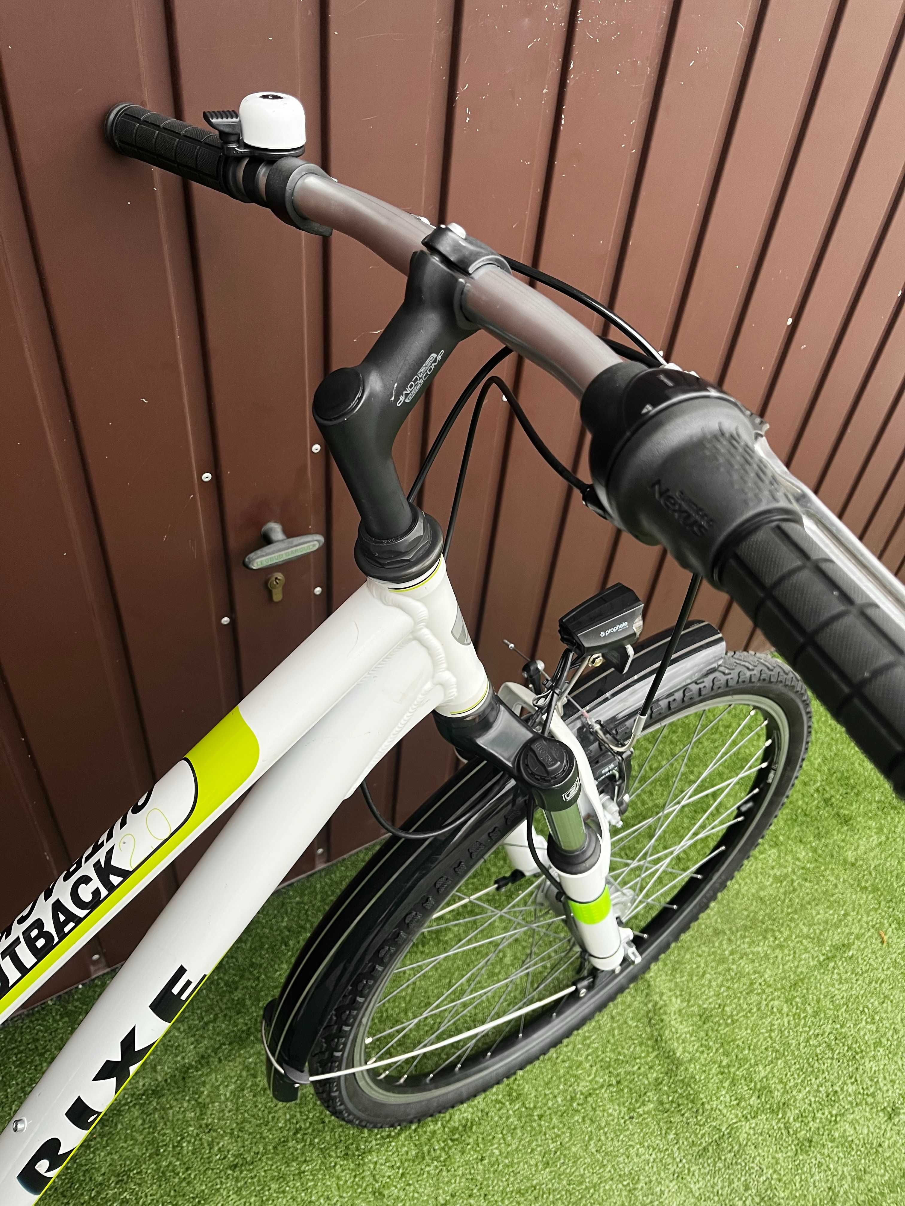 Rower RIXE OUTBACK/alu./amor./koła 26"/prądnica/Shimano NEXUS 7