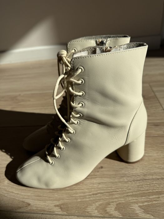 Продам ботильйони Zara шкіряні