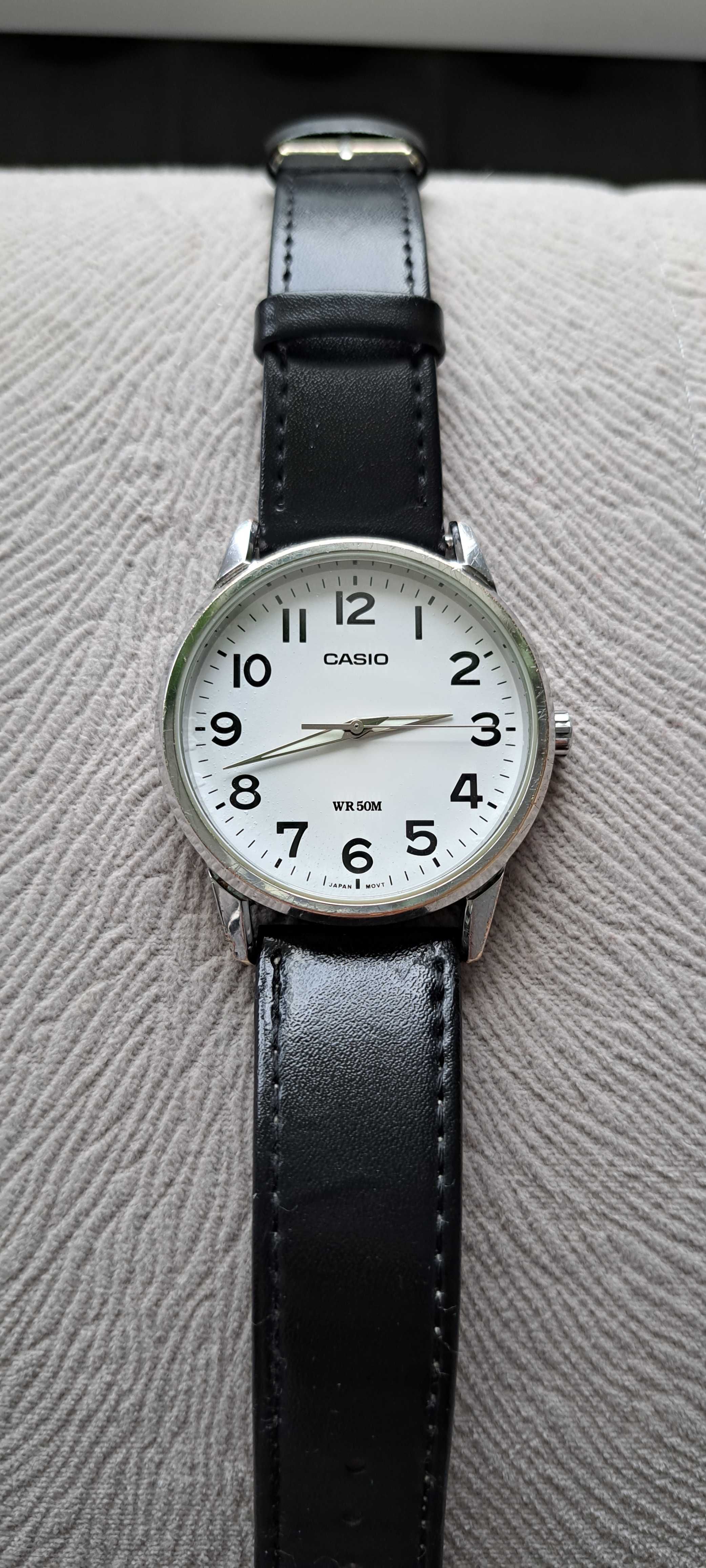 Zegarek Męski Casio MTP-1303L biała tarcza