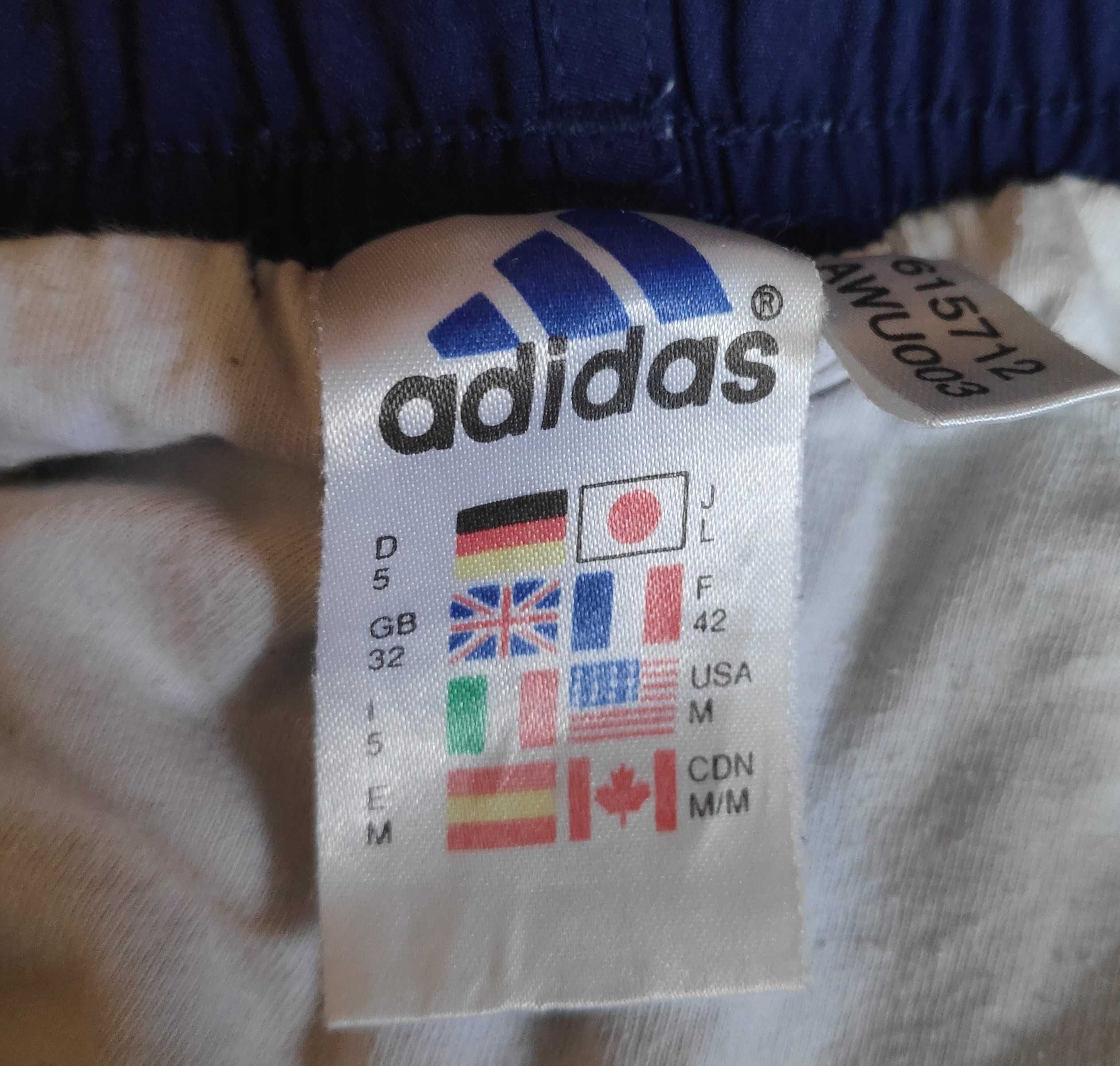 Spodenki Adidas, wymiary w opisie