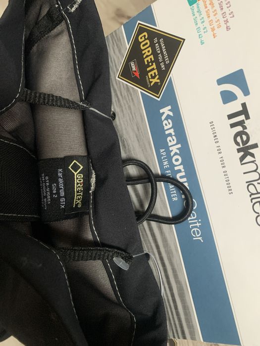 Бахіли трекінгові GORE-TEX  Trekmates Karakorum Gaiter Size 2