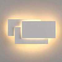 Kinkiety LED do wnętrz, 24 W, ciepła biel, 3000 K,  lampa ścienna