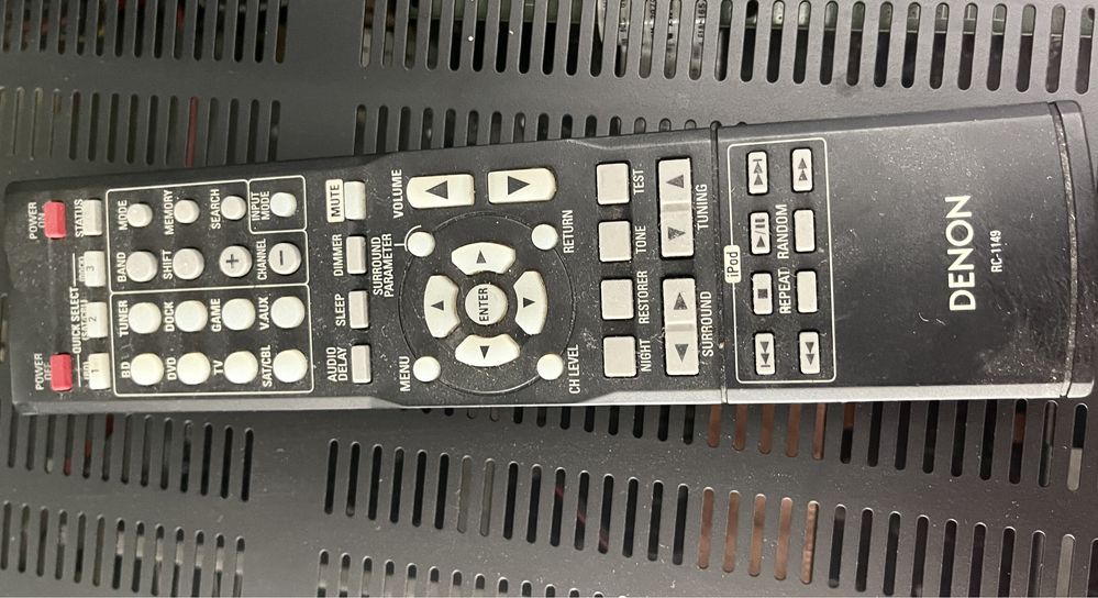 Amplituner wzmacniacz DENON AVR-1311 moc 110 W na kanał - 5 kanałów