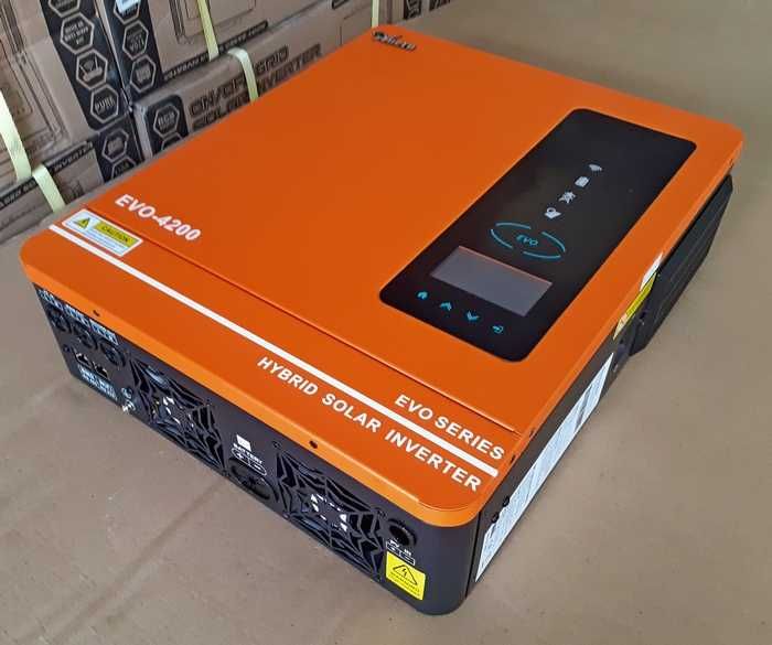 Гібридний інвертор ANERN EVO-4200W/24V COMM port, BMS port, МРРТ