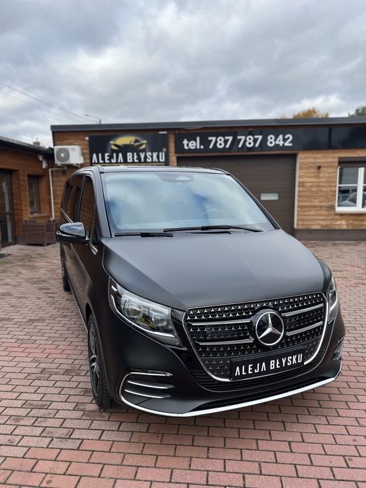 Najem NOWY Mercedes V-Klasa V300 AMG LONG PPF– 8-osobowy – Wynajem