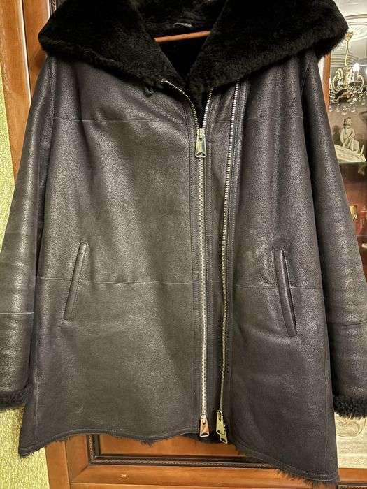 Женская натуральная дубленка.Турция.56р.XXXL.Батал