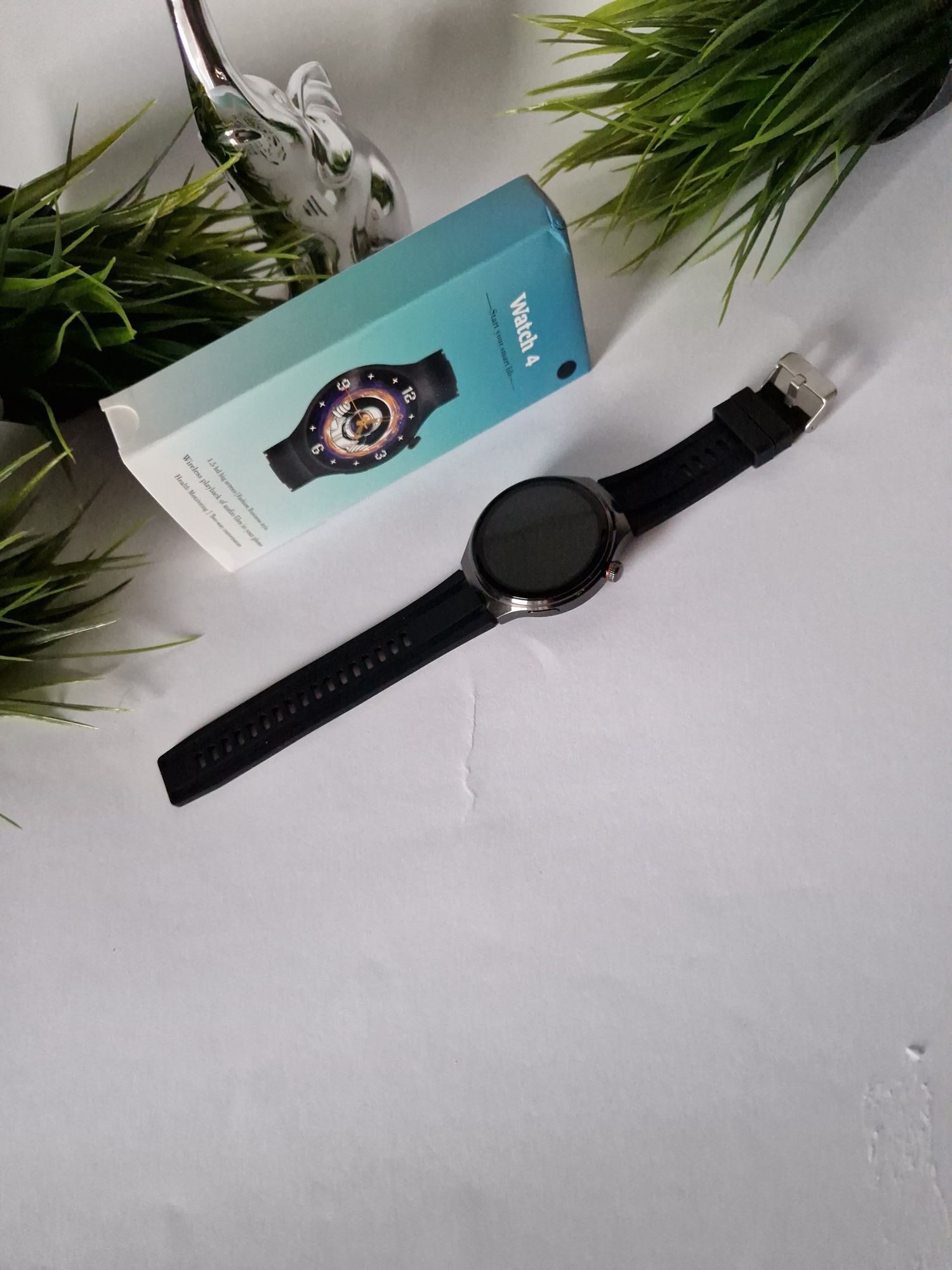 Smartwatch gt4, czarny