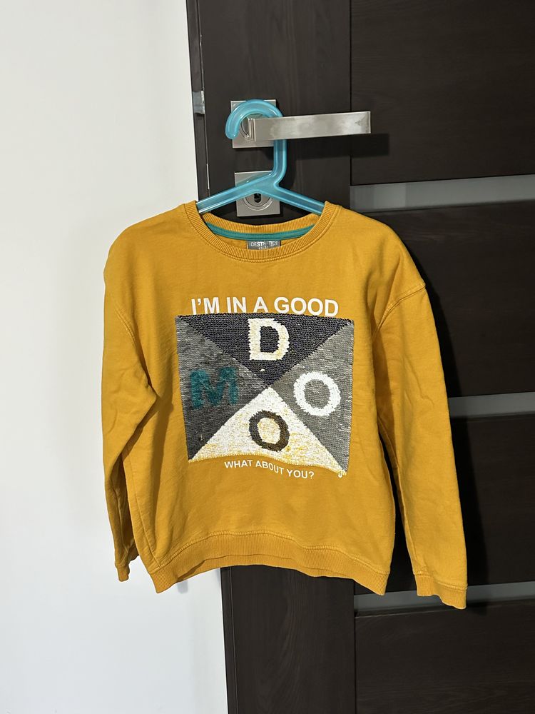 Bluza unisex z cekinami 134