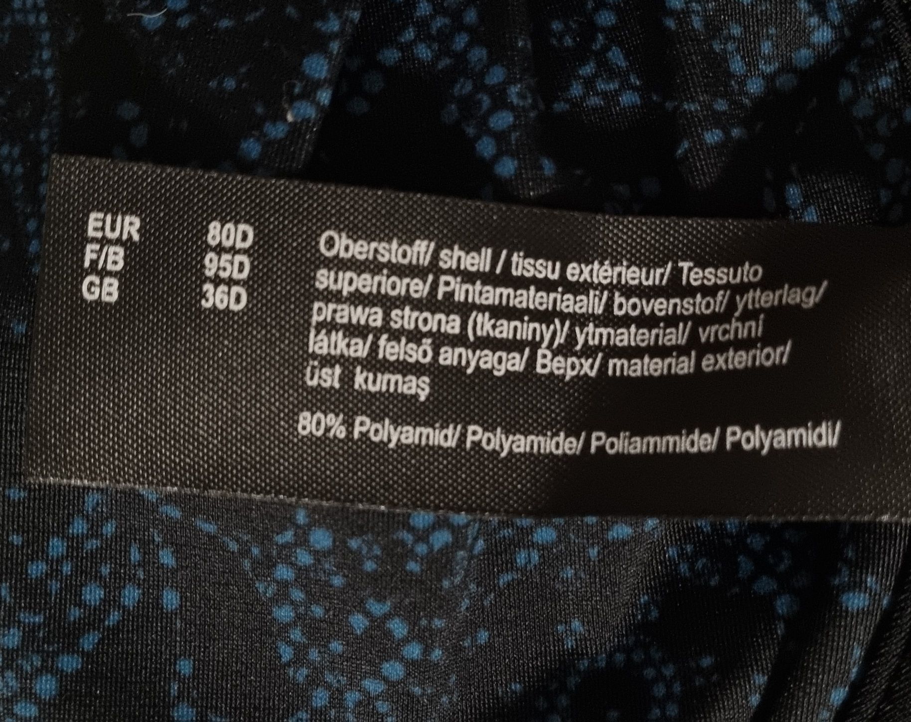 BPC biustonosz góra stroju kąpielowego 80D