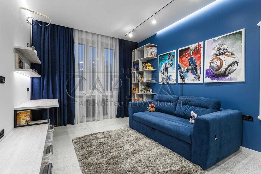 Продаж сучасна квартира 4-кімнати  вул. Лаврська 6 3 СПАЛЬНІ ЦЕНТР