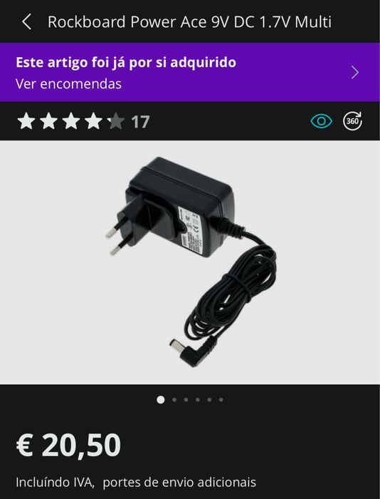 BLACK FRIDAY até 1/12 Rockboard wireless system NOVO + alimentador