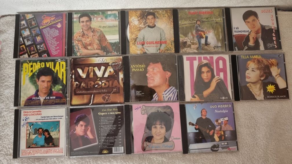Lote de CDS Antigos de Musica Portuguesa