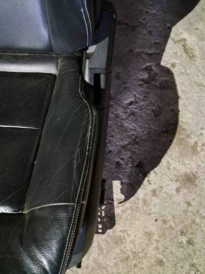 Fotel kierowcy Mercedes-Benz W212  skórzany