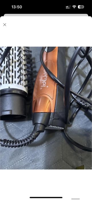 Стайлер фен-щітка Gemei Браш