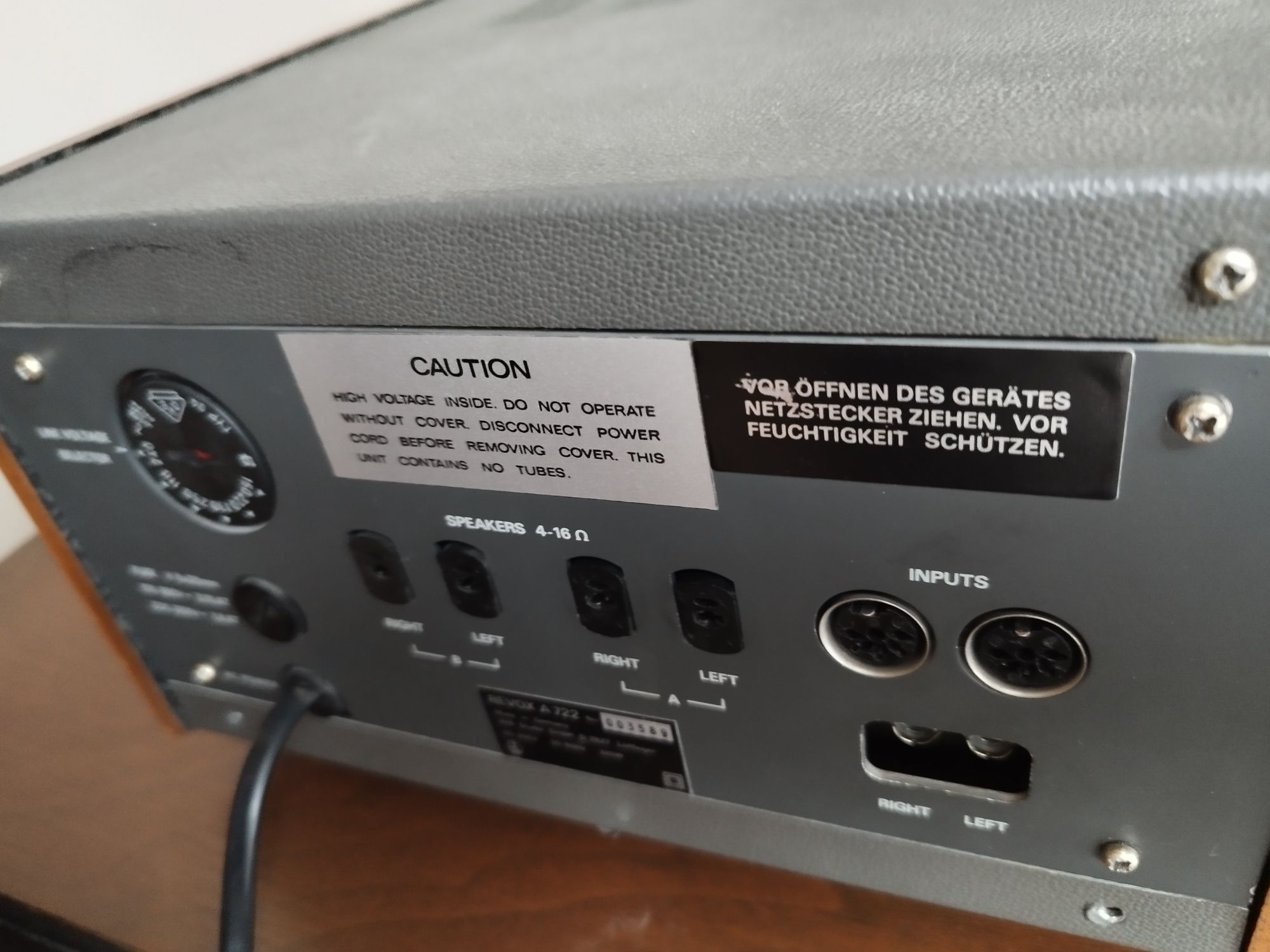 Підсилювач Revox A722 Power 2 x 60 Watt  Hi-End