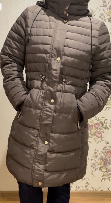 Пуховик,куртка-пальто ,фірмовий M&S,жіночий,зимовий
