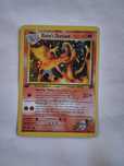 Karta Pokemon Blaines Charizard 95-00r stara karta unikat rarytas