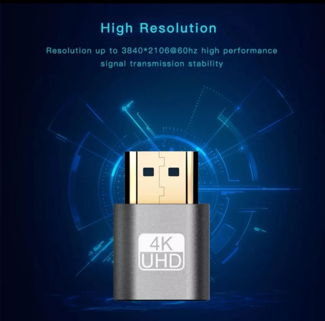Emulador de monitor 4K (UHD) HDMI