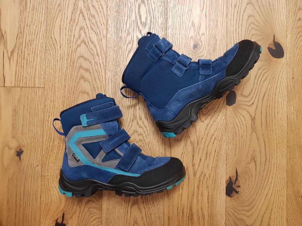 ECCO Xpedition Buty zimowe 35 wkł. 22,9 cm Śniegowce Gore-Tex Skóra