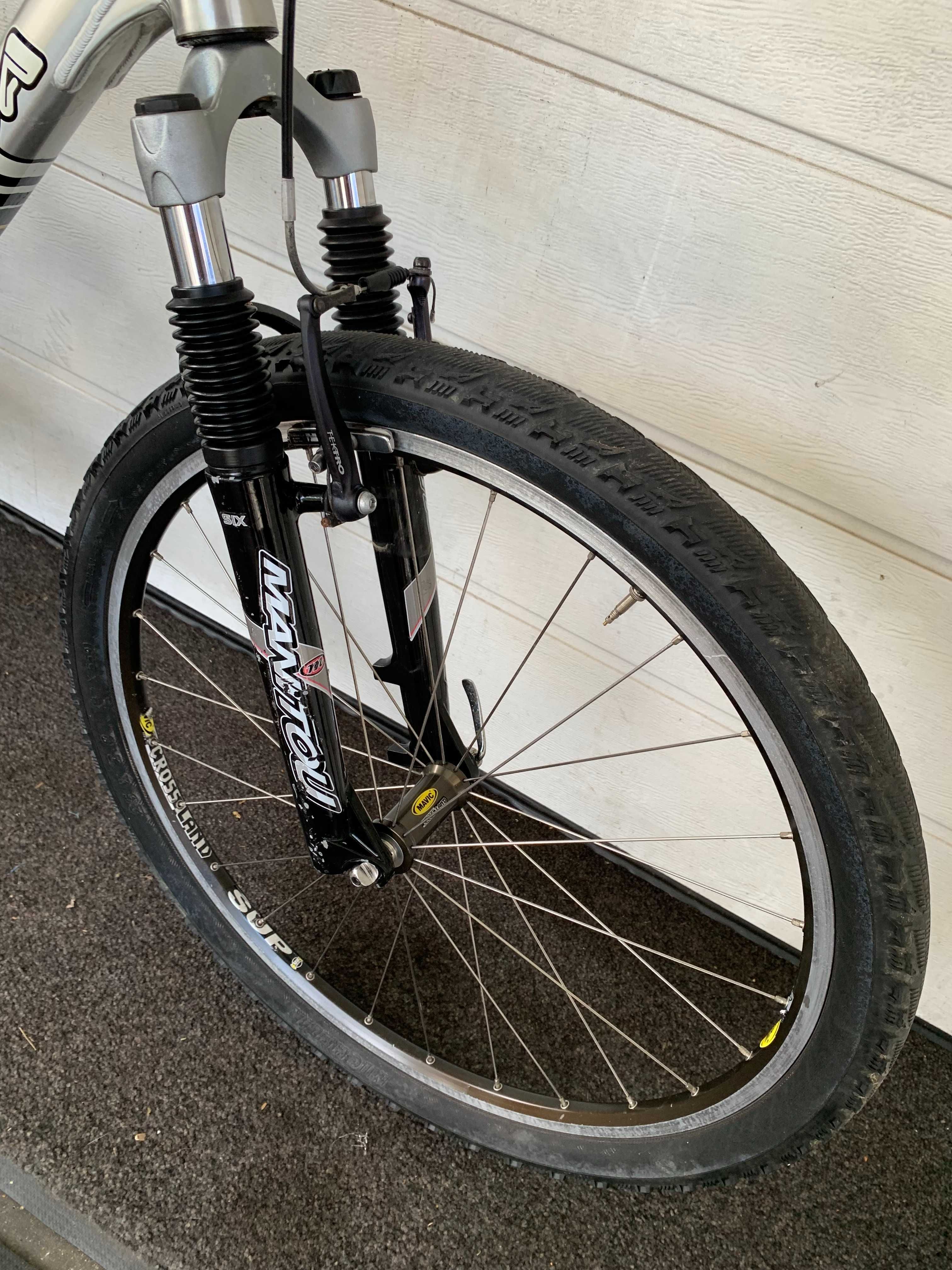 Rower Univega Flyte 850 Full Shimano XT Manitou Mavic aluminiowy