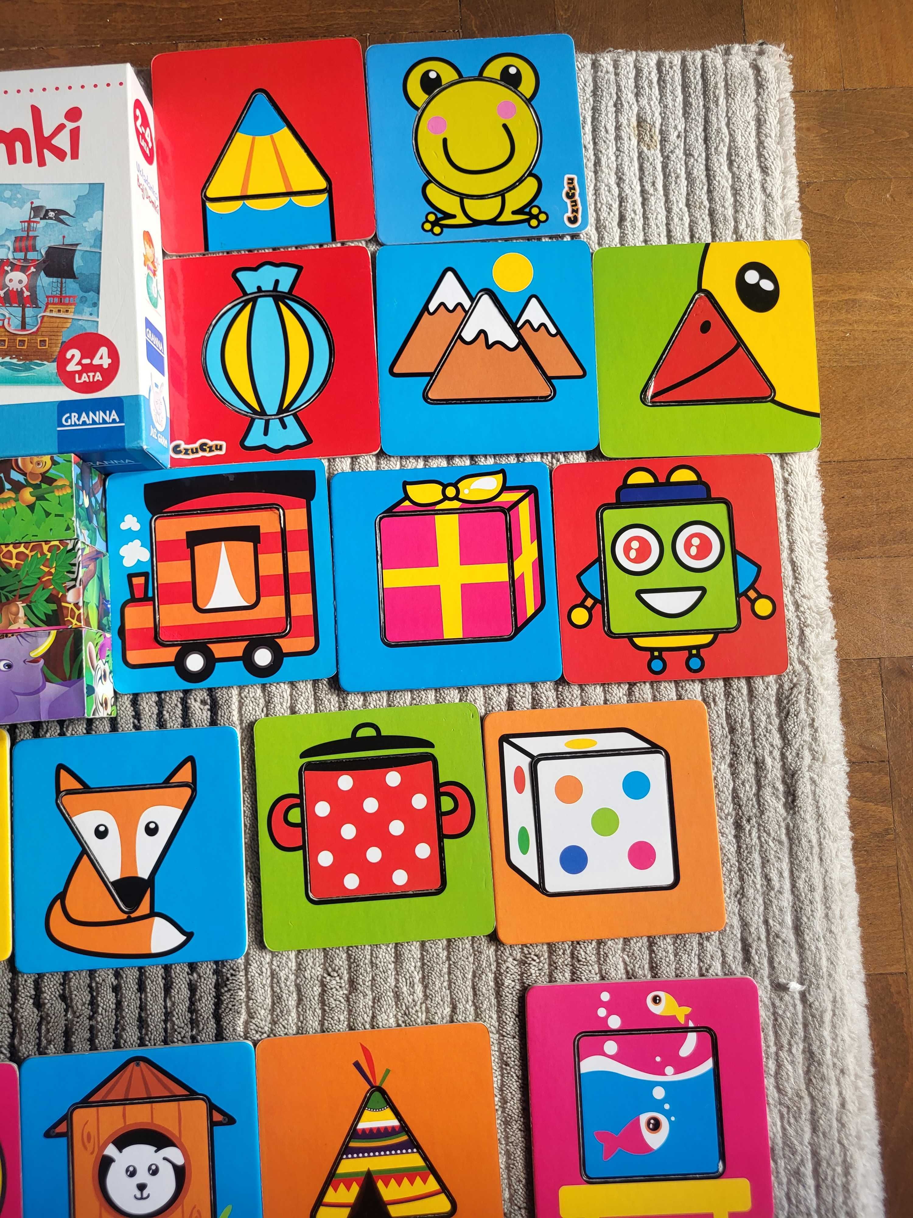 Puzzle z dźwiękiem, drewniane, memory, klocki, układanka CzuCzu