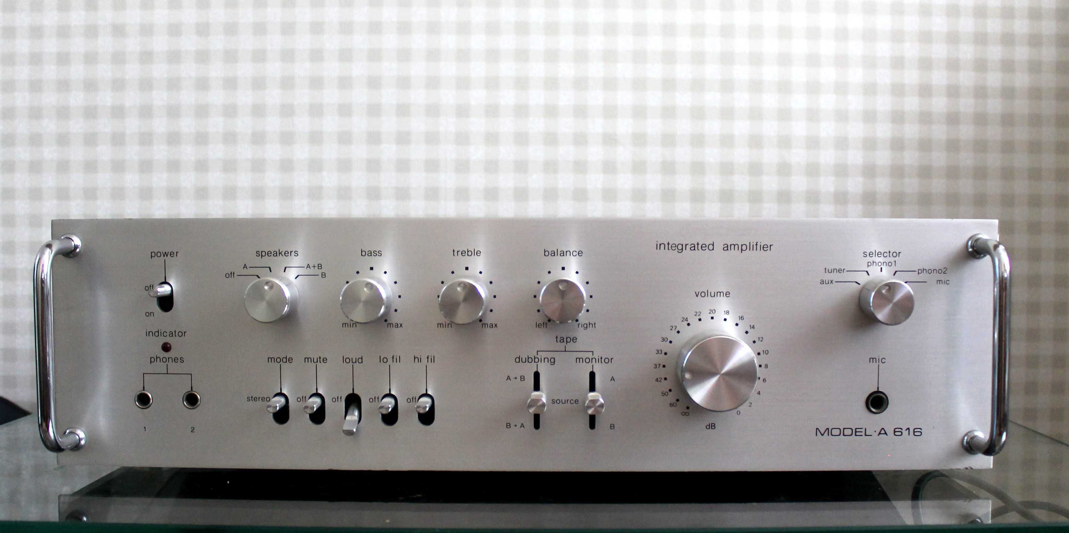 Усилитель Electown A 616 (Philips AH571) Вес более 12 Кг Идеал